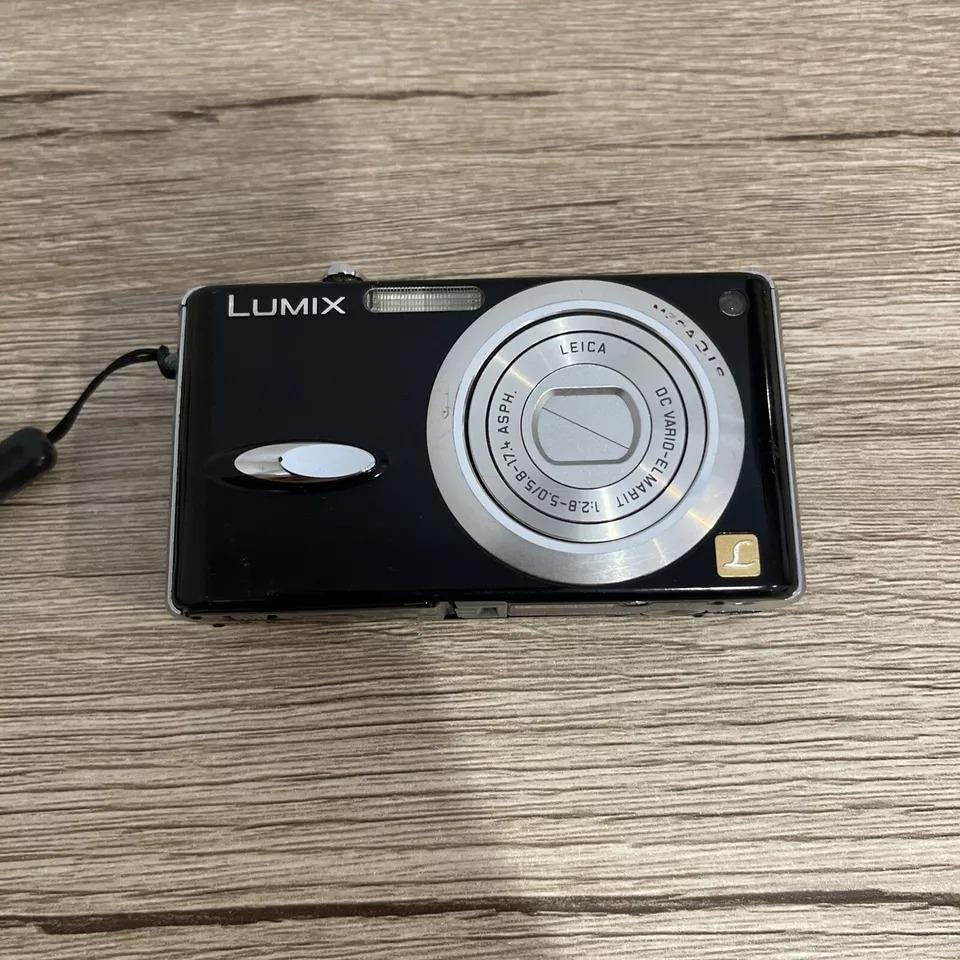 通電品 Panasonic LUMIX DMC-FX8 デジカメ #26014 Vintage Panasonic LUMIX DMC-FX8 Digital Camera Black - Etsy Canada
