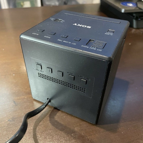 Sony ICF-C1 Cube Alarm Clock - Etsy