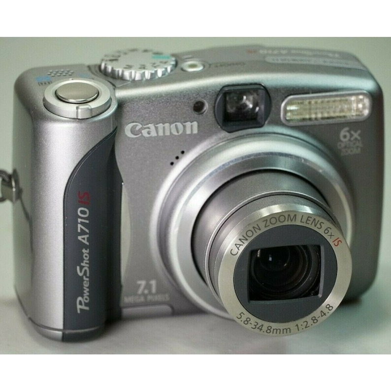 Canon PowerShot A710 IS 7.1MP Digital Camera image 1