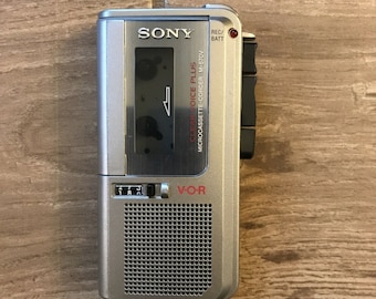 Sony M-570V Handheld Cassette Voice Recorder