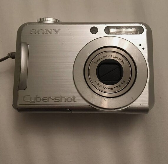 Sony Cybershot DSCS700 7.2MP Digital Camera Silver Etsy Canada