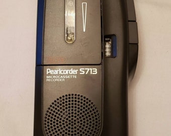 ポータブルプレーヤー OLYMPUS Pearlcorder XR Olympus Pearlcorder S713 Handheld Microcassette Voice