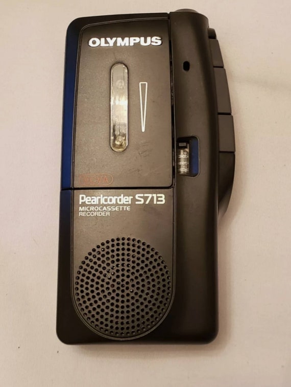 DICTAPHONE PEARLCORDER S909 OLYMPUS + K7 - MICROCASSETTE - BON ÉTAT