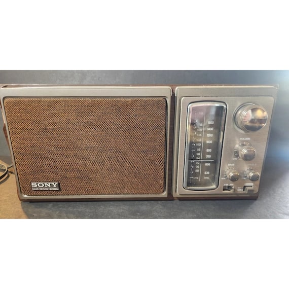 Vintage Sony AM FM Bass Reflex System Model ICF-9580W Tested - Etsy