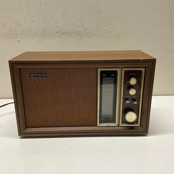 Vintage Sony AM FM Radio, TFM-9450W Tested and Works - Etsy