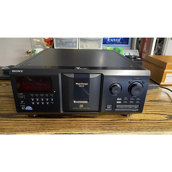 Sony CDP-CX355 Mega Storage Compact Disc 300 CD Changer Player - No Remote