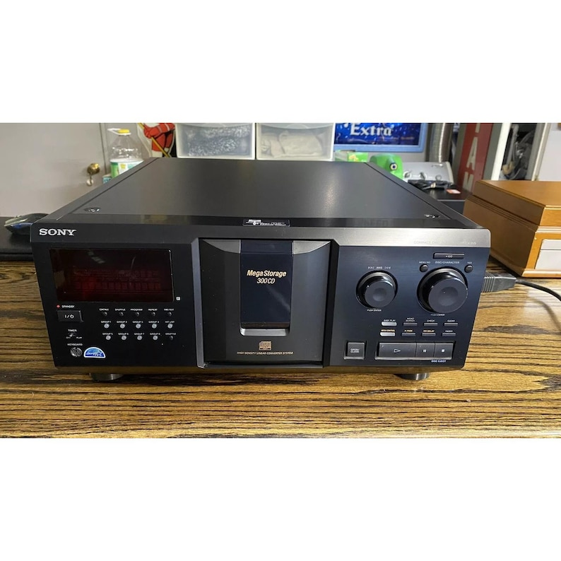 Sony CDP-CX355 Mega Speicher Compact Disc 300 CD-Wechsler-Player - Keine Fernbedienung Bild 1