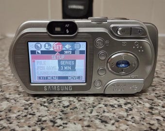 Samsung Digimax A7 7.0MP Digital Camera With 15x Zoom - Etsy