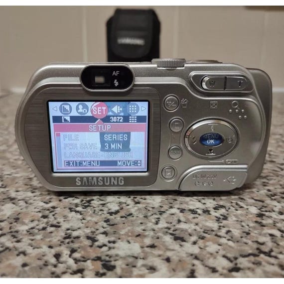 Samsung Digimax A7 7.0MP Digital Camera With 15x Zoom - Etsy