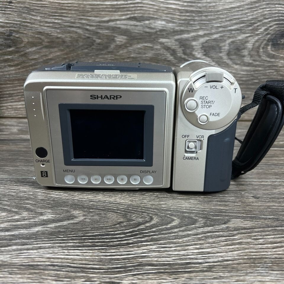 Sharp VL-A10U 8mm Video 8 Camcorder VCR Player Camera Video