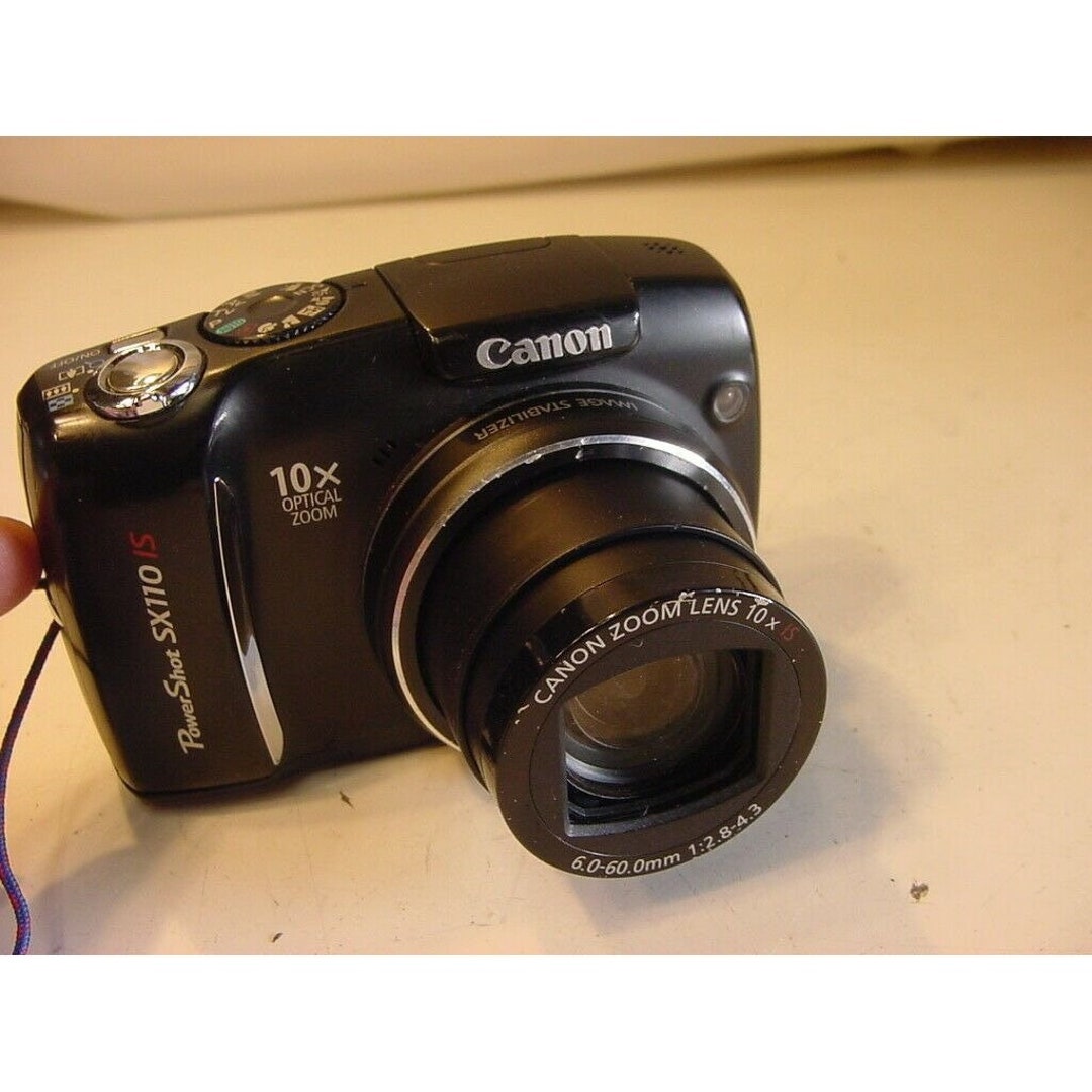 Schrijft een rapport Sinis Downtown Canon Powershot SX110 is Digital Camera - Etsy