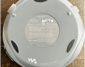 Sony Walkman CD Player D-FJ401 FM Am TV Weather Band - Etsy