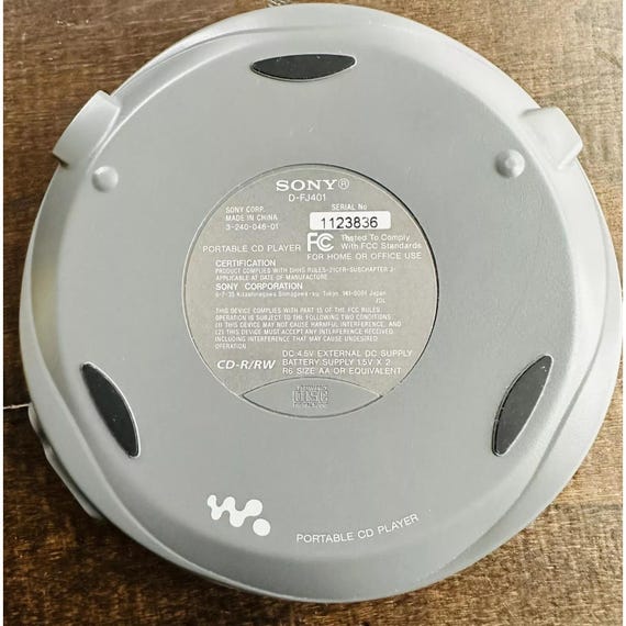 Sony Walkman CD Player D-FJ401 FM Am TV Weather Band - Etsy