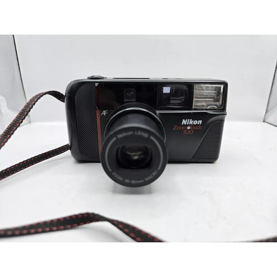 Nikon Zoom Touch 500 With Case Camera 35mm Lens 35 80mm Macro