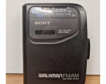 Reproductor de casetes y radio AM/FM Sony Walkman WM-FX101