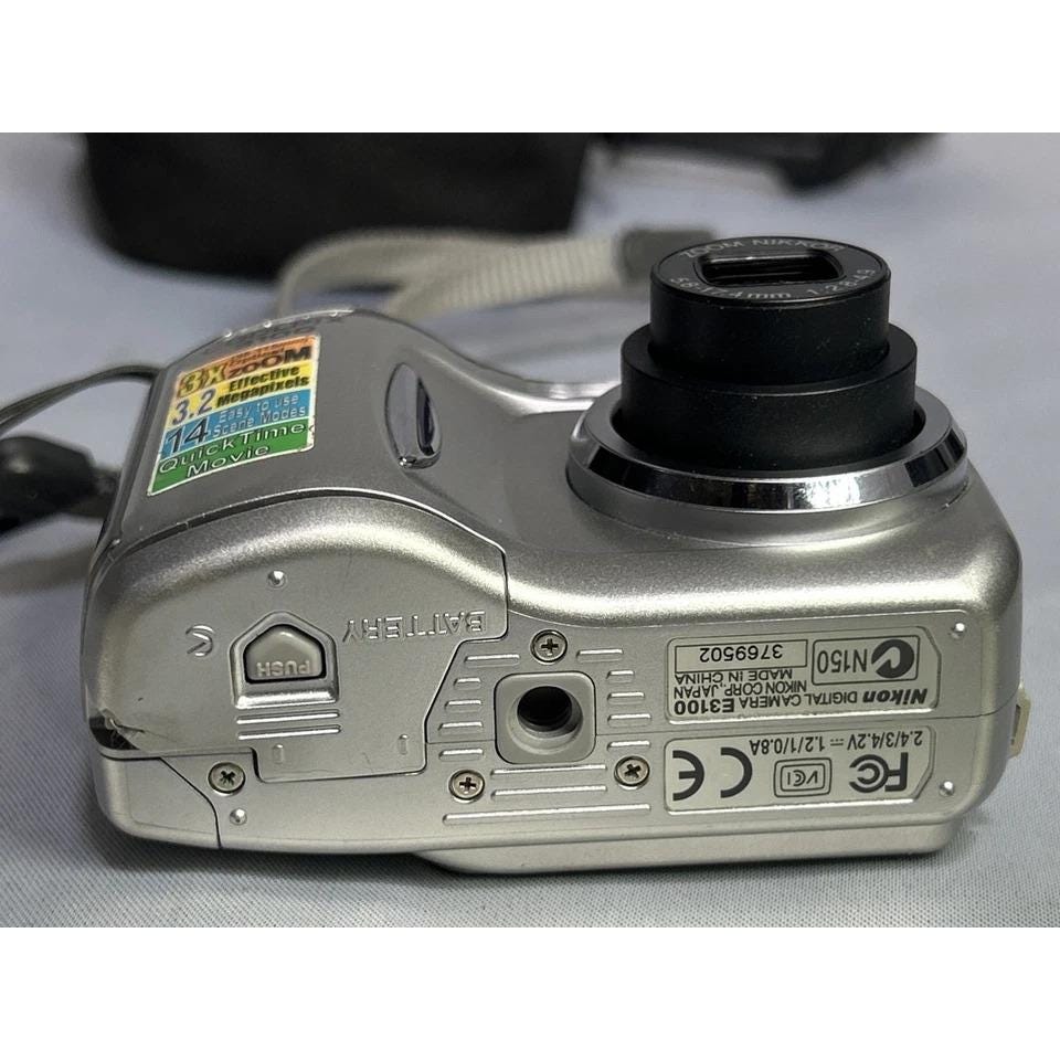 Nikon Coolpix 3100 3MP Digital Camera With 3x Optical Zoom - Etsy
