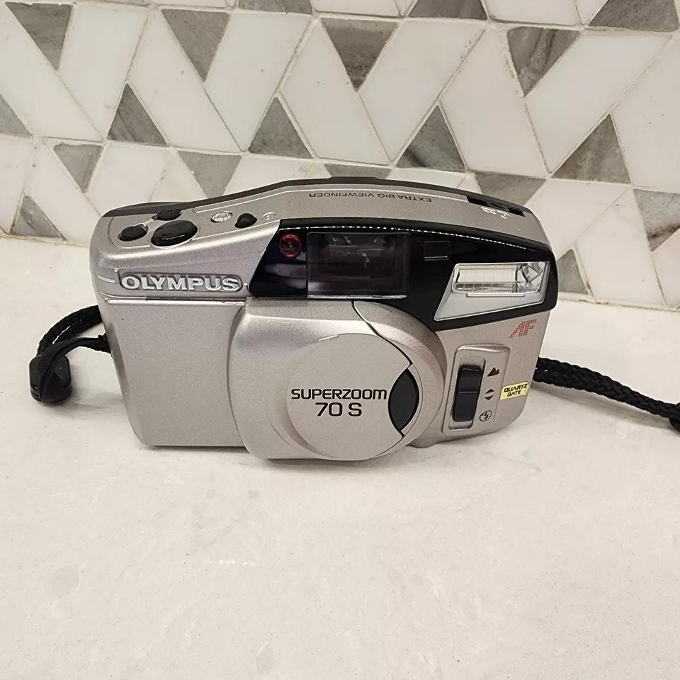 Olympus Superzoom 70S 35mm Point & Shoot Film Camera - Etsy