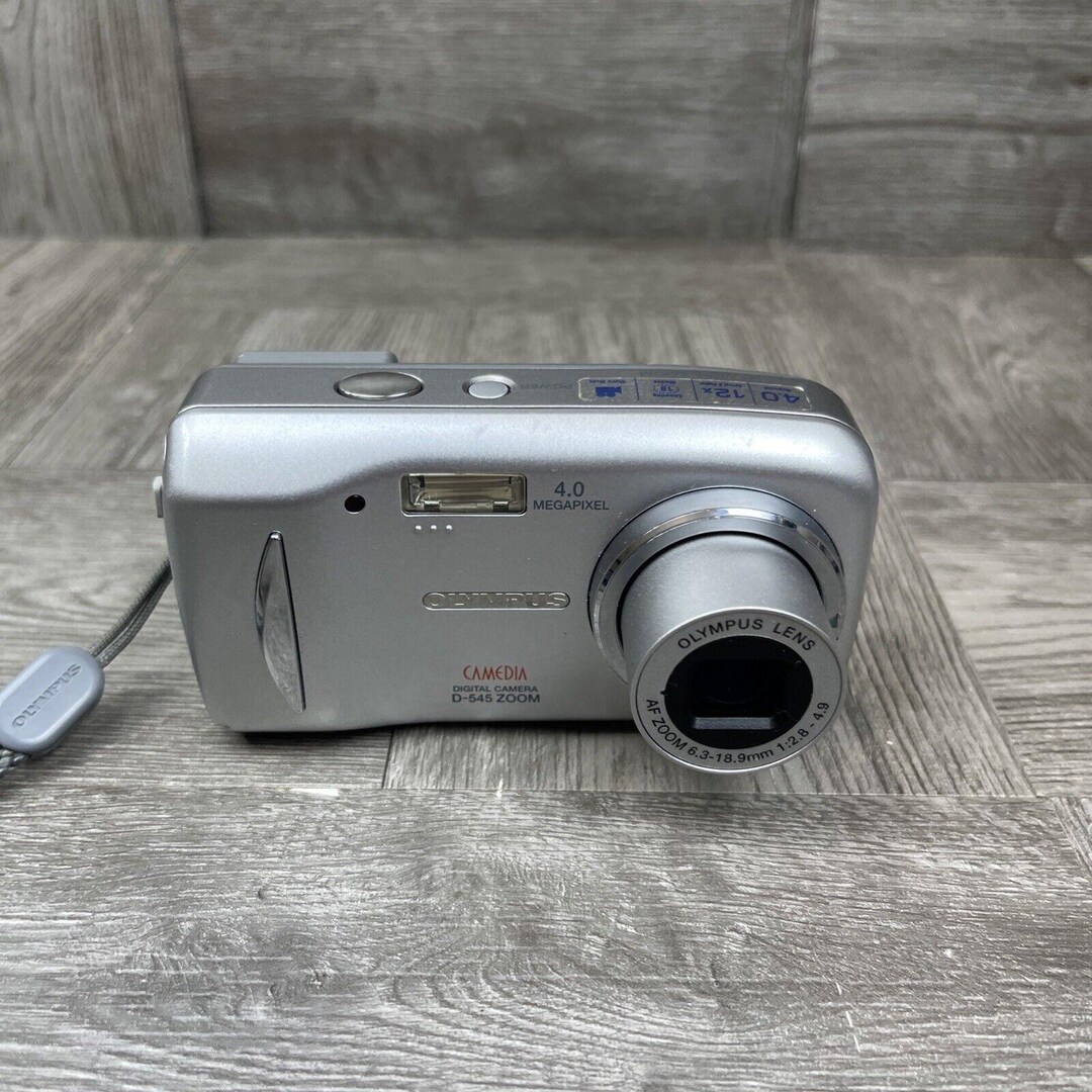 Olympus CAMEDIA D-545 Zoom 4.0MP Digital Camera - Silver - Etsy