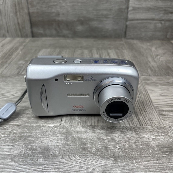 Olympus CAMEDIA D-545 Zoom 4.0MP Digital Camera - Silver - Etsy