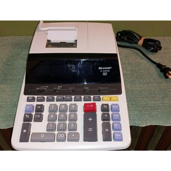 Buy Sharp EL 2630PIII 12 Digit Commercial Printing Calculator