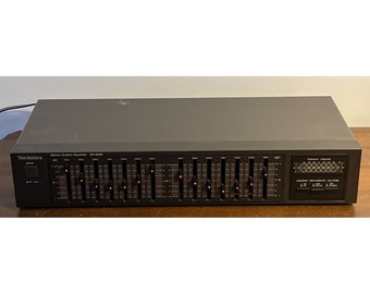 Technics SH-8028 Stereo Graphic Equalizer 7 Band 2 Channel
