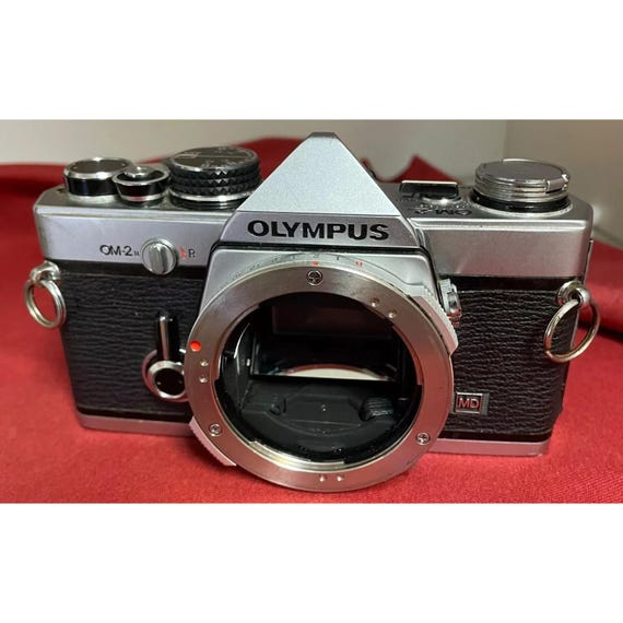 Olympus OM-2N MD 35mm Film Om Lens SLR Camera Body
