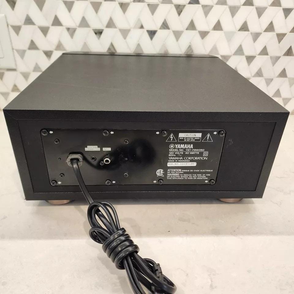 ヤマハ - YAMAHA サブウーファー YST-FSW050(B) 中古品】YAMAHA/サブウーファー/FSW050のご紹介です。