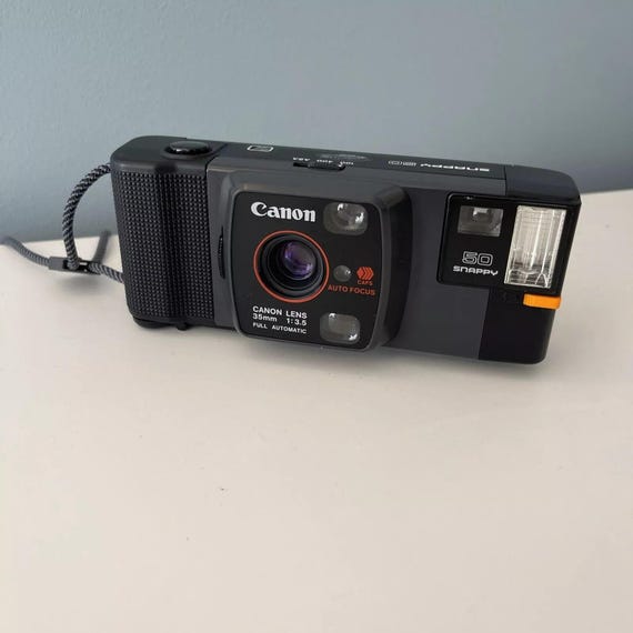 Canon Snappy 50 Camera 35mm Film Point & Shoot - Etsy