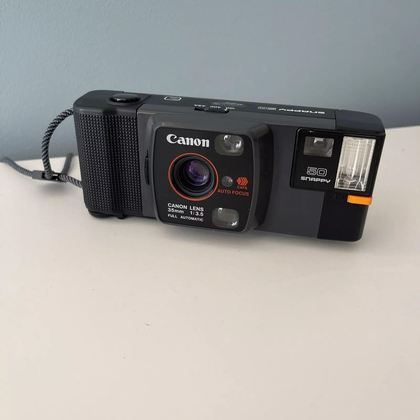 【動作確認済】 Canon SNAPPY50 G04-1212-386-13v Canon Snappy 50 Camera 35mm Film Point & Shoot - Etsy