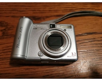 Canon PowerShot A75 3.2MP Digital Camera - Silver