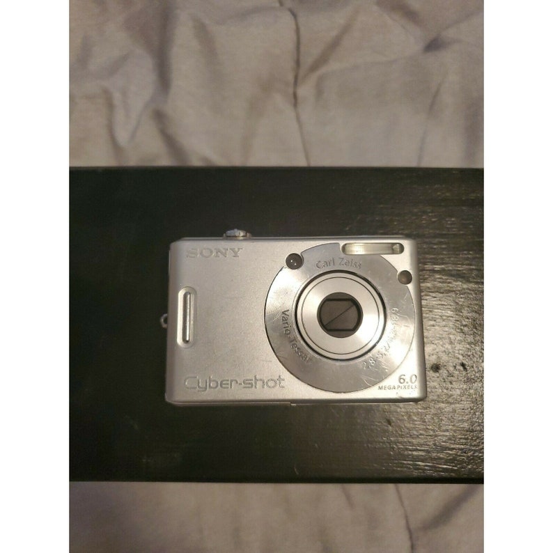 Sony Cybershot DSCW30 6.0MP Digital Camera Silver Etsy