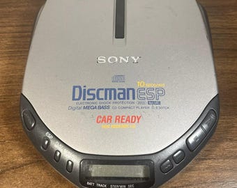 ソニー CD プレーヤー ディスクマン ESP メガ ベース カー レディ
