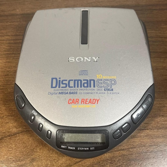 SHANK 初期デモCD Sony CD Player Discman ESP Mega Bass Car Ready Model D