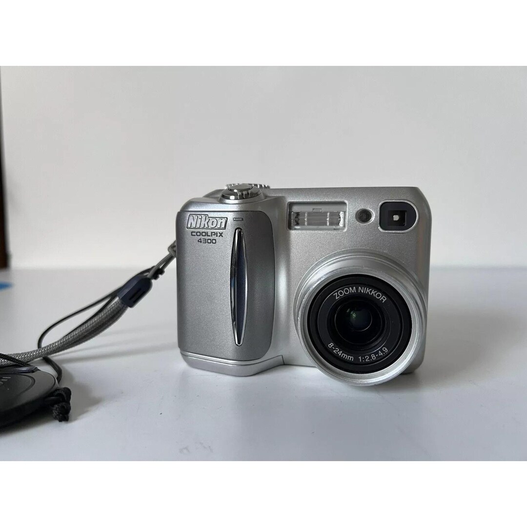 Nikon Coolpix 4300 3x Optical Zoom 4.0MP Silver Digital Camera - Etsy