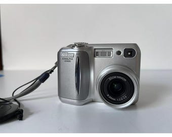 Nikon Coolpix 4300 3x Optical Zoom 4.0MP Silver Digital Camera - Etsy