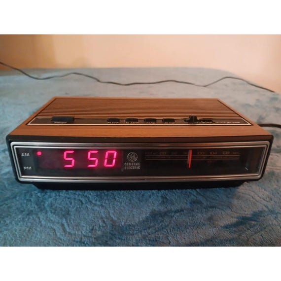General Electric 7-4625C Alarm Clock/radio - Etsy
