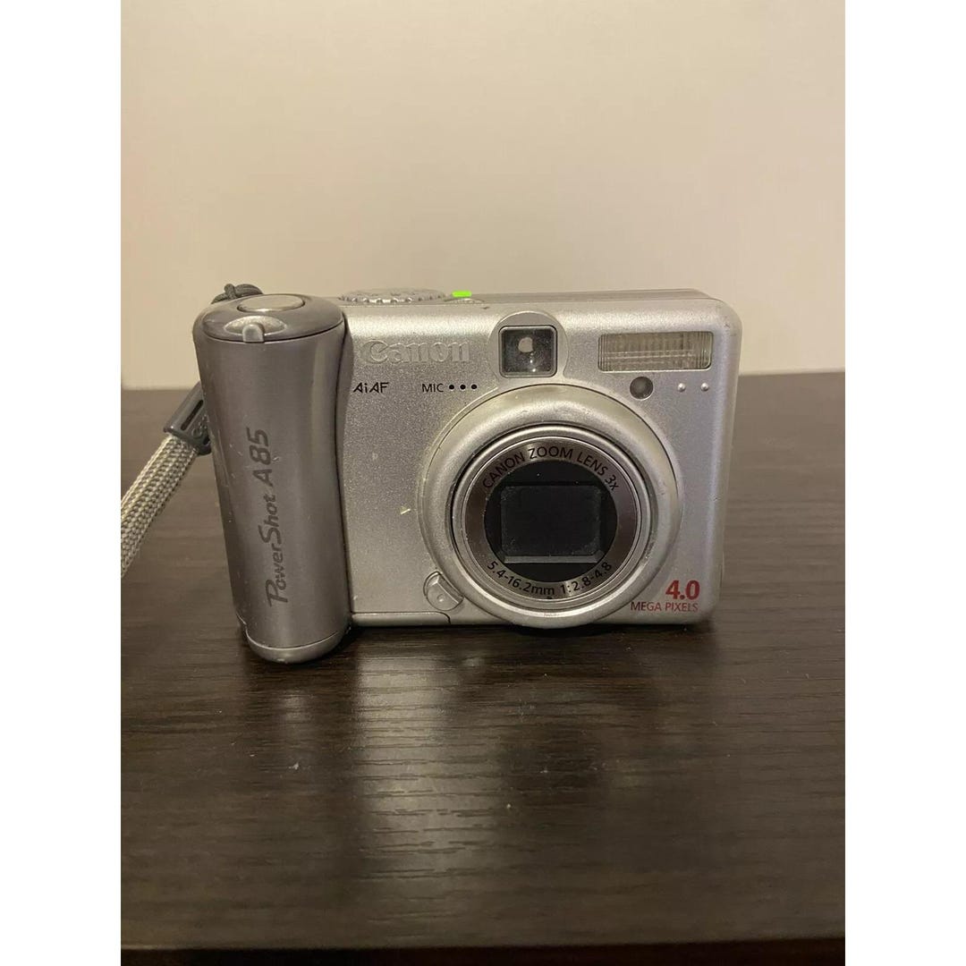Canon Powershot A85 4 Mega Pixel Silver Tested & Working - Etsy