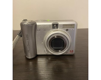 Canon Powershot A85 4メガピクセル シルバー テスト済み & 動作中