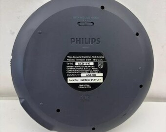 Philips AX2411/17 Portable CD Jogproof CD-R Cd-rw Walkman Player