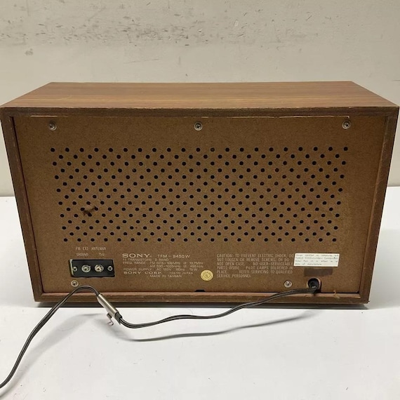 Vintage Sony TFM-9450W Am Fm Radio, Tested and Works - Etsy