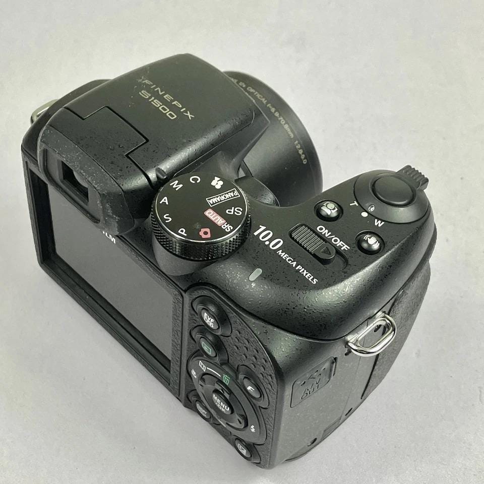 Fujifilm Finepix S1500 Digital Camera - Black - Etsy