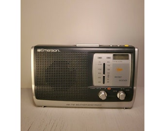 Emerson Am Fm Weather Band Radio RP6251