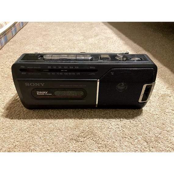 Sony CFM 140II Radio Cassette-corder Two Way Speaker - Etsy
