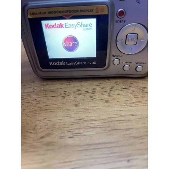 Kodak Easyshare Z700 4 MP Digital Camera - Silver - Etsy