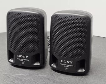 ソニー SRS-P3 ウォークマン ステレオ スピーカー システム ポータブル コンピュータ スピーカー ブラック