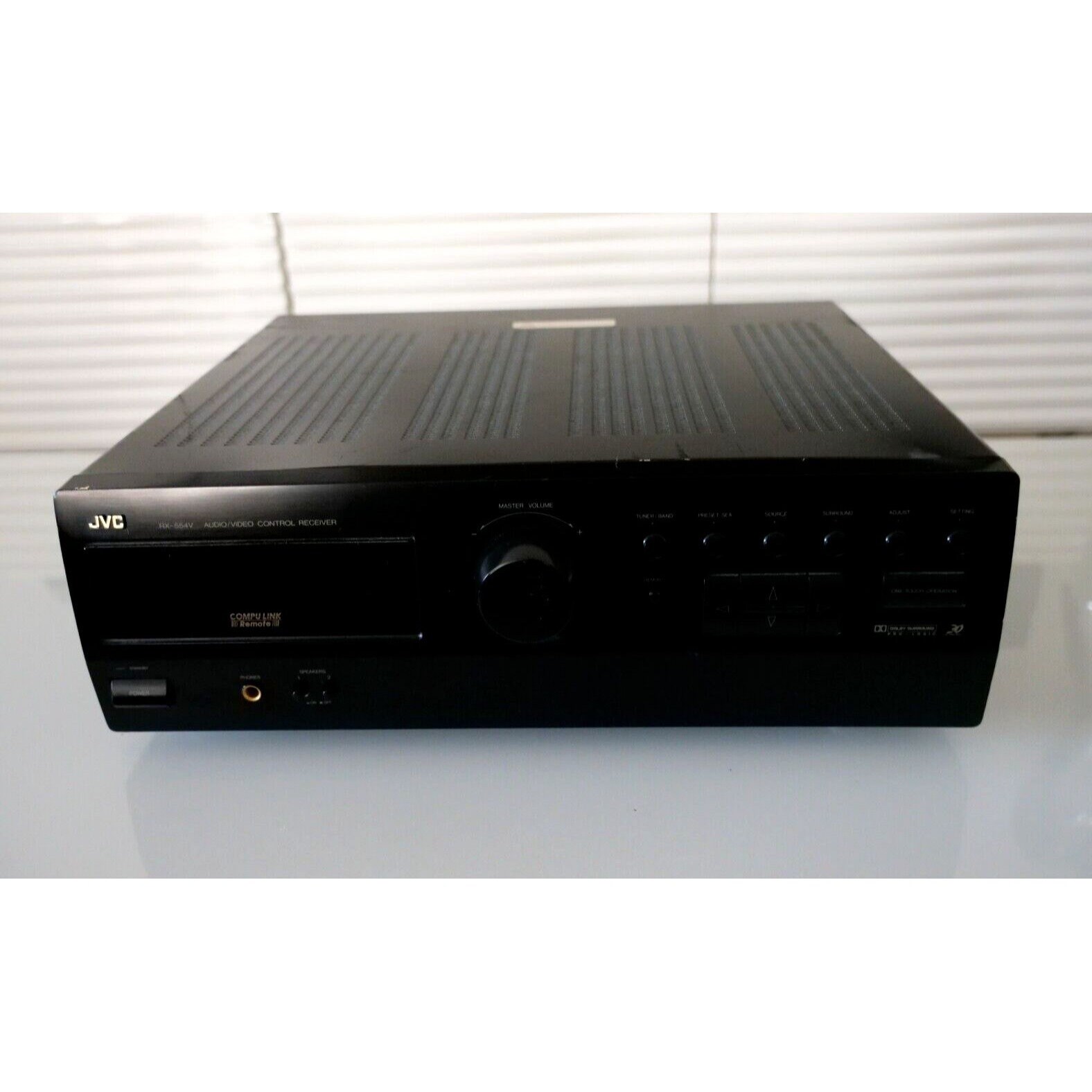 JVC RX-554V Digital 5.1 Surround Audio Video AV Control Receiver