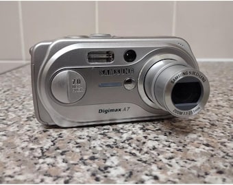Samsung Digimax A7 7.0MP Digital Camera With 15x Zoom - Etsy