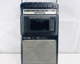 パナソニック RQ-2102 カセットポータブルレコーダー（箱付） - Etsy 日本
