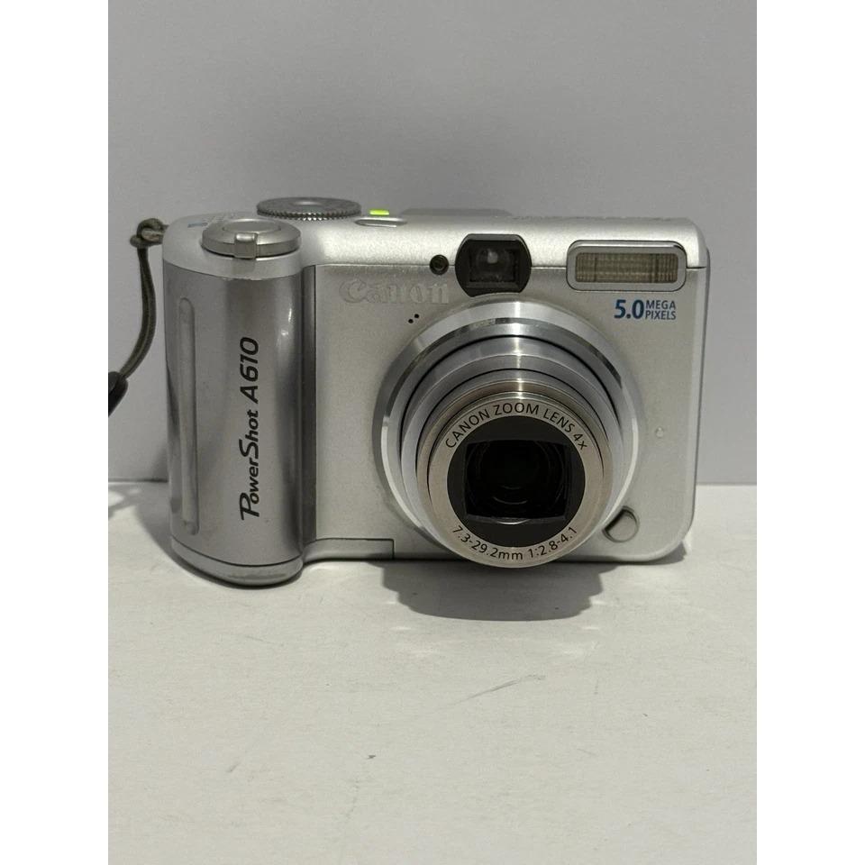 Canon Powershot A610 5.0 MP Digital Camera Tested, Working! - Etsy
