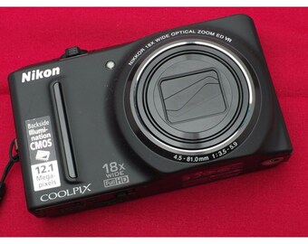 Nikon COOLPIX S9100 12.1MP Digital Camera Full HD 18x Wide HDMI